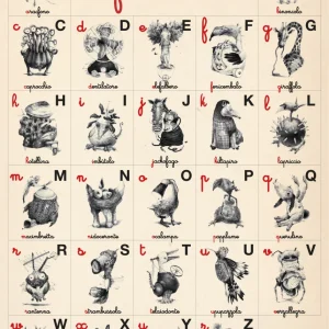 Abbecedario Fantastico | POSTER